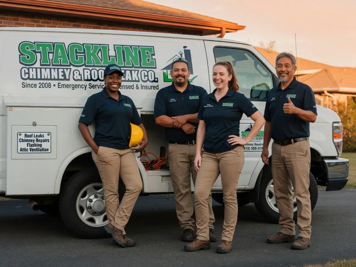 Chimney flashing repair company in Ellston, IA